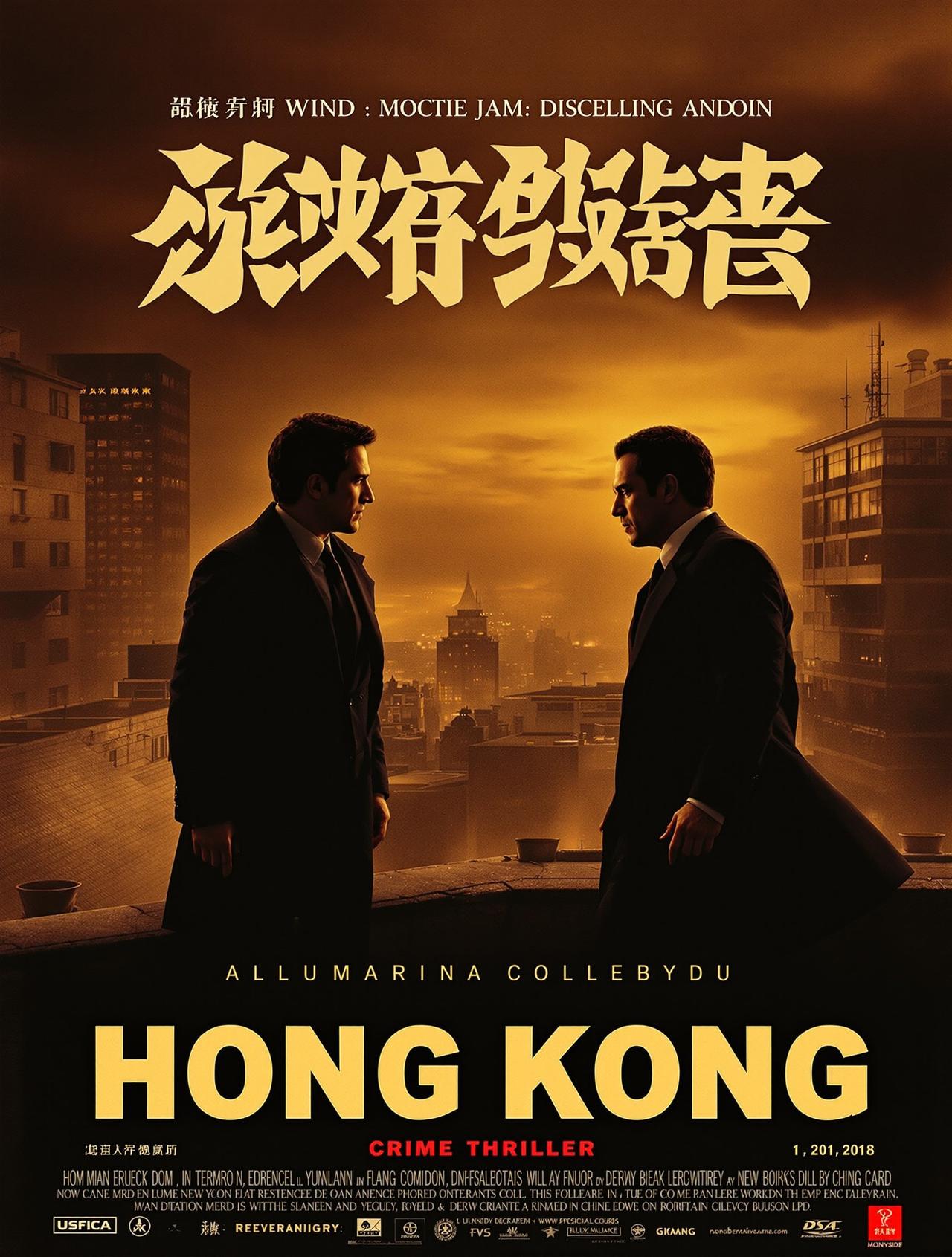 无间道电影海报